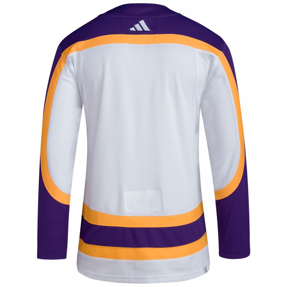 Los Angeles Kings adidas Reverse Retro 2.0 Authentic Blank Jersey - White-Pro Kit Vault | Brand New 26/27 Sports Jerseys